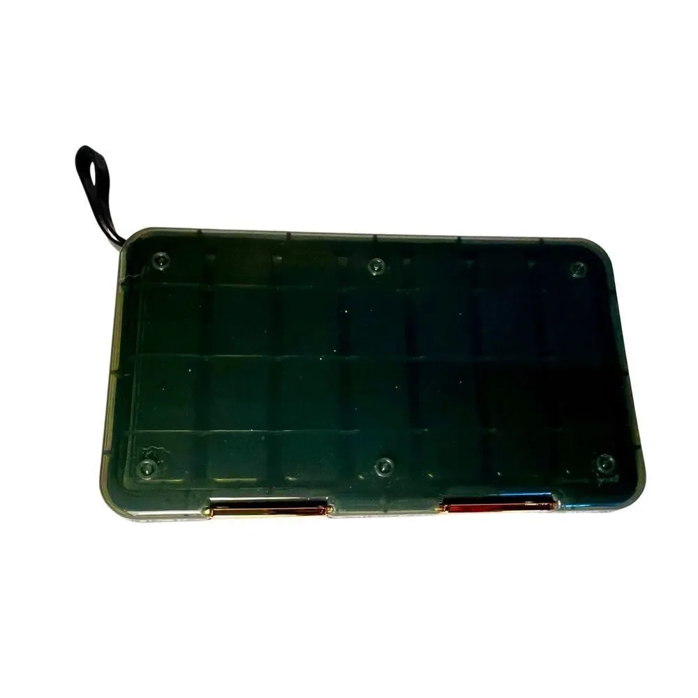 7 Days 21 Grids Portable Travel Kit Classification Medicine Box, Green W Gold